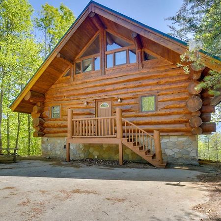 Smoky Mountain Vacation Rental Cabin With Hot Tub! Gatlinburg Kültér fotó