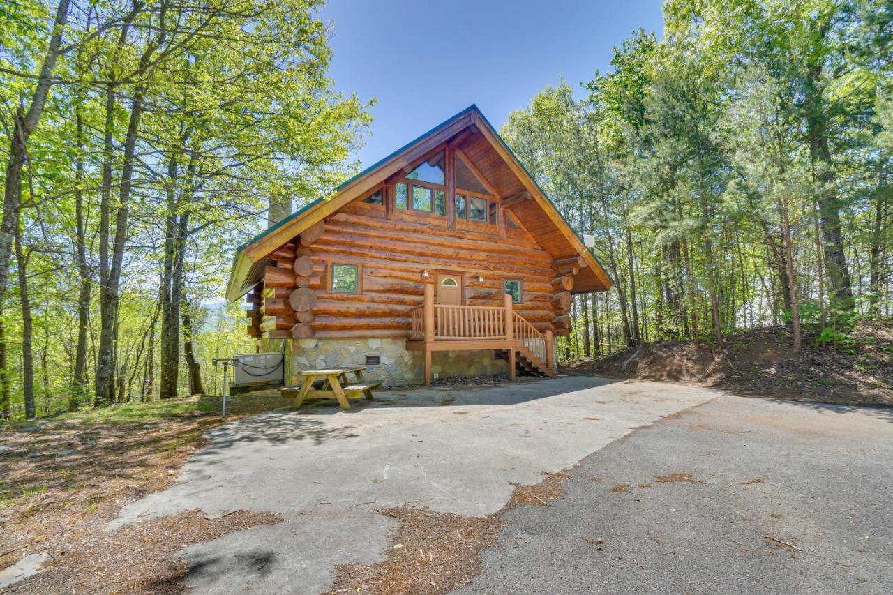 Smoky Mountain Vacation Rental Cabin With Hot Tub! Gatlinburg Kültér fotó