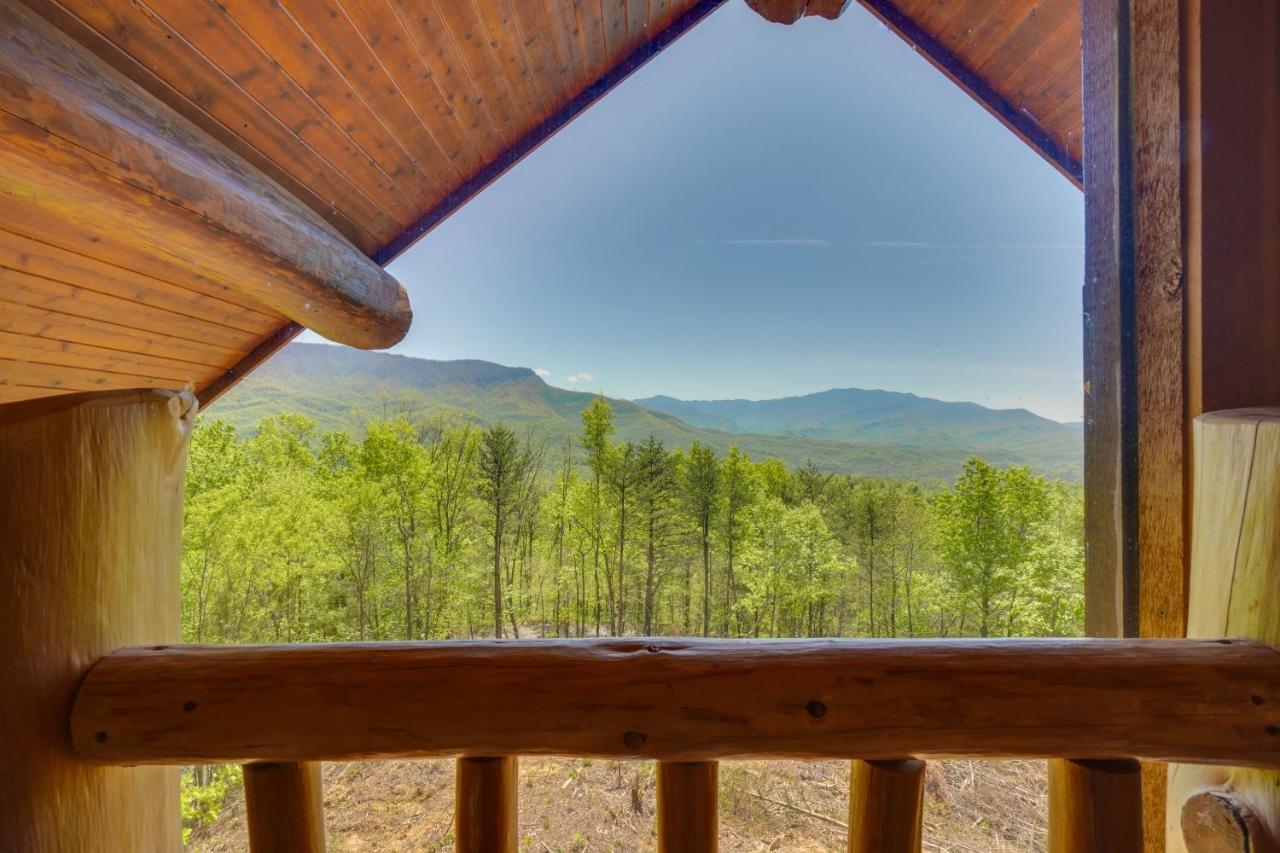Smoky Mountain Vacation Rental Cabin With Hot Tub! Gatlinburg Kültér fotó